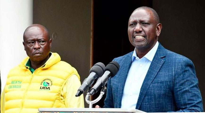 President Ruto and Gachagua